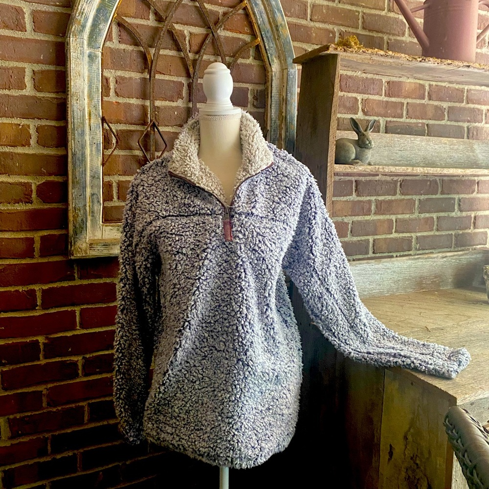 True Grit Blue-Grey Fleece